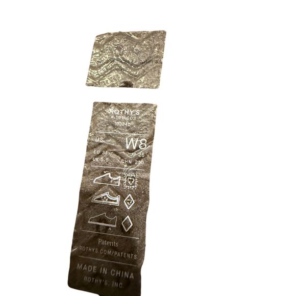 Rothy's The Summer Sandal in Golden Sun Damaged Sz. 8 - Picture 6 of 9